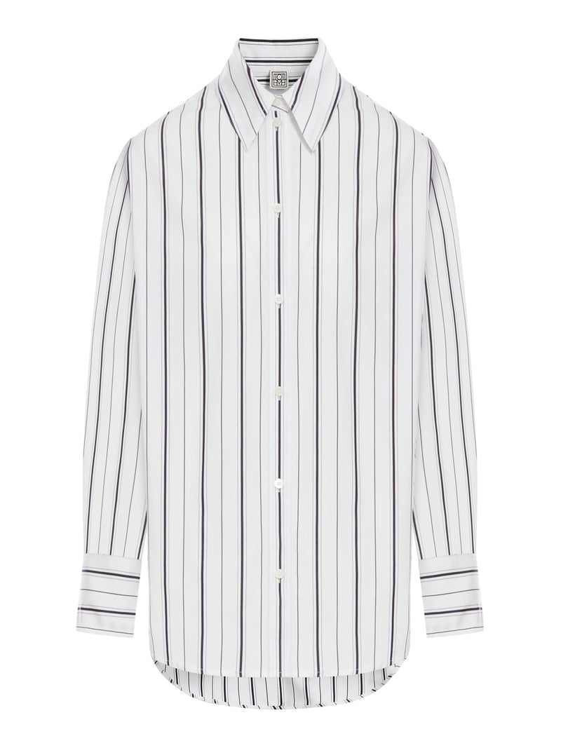 STRIPED COTTON SHIRT