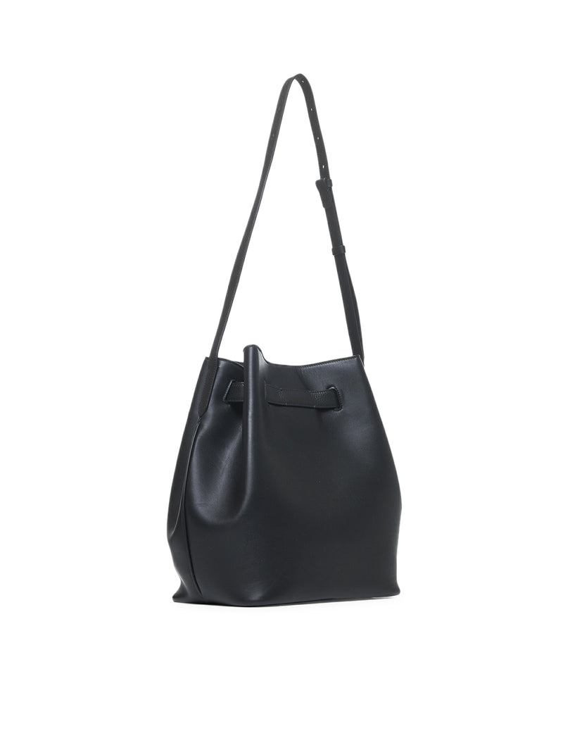 Leather Bucket Bag