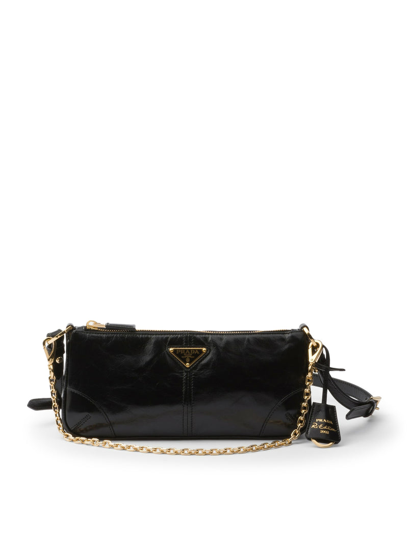 Prada Re-Edition 2002 medium leather shoulder bag