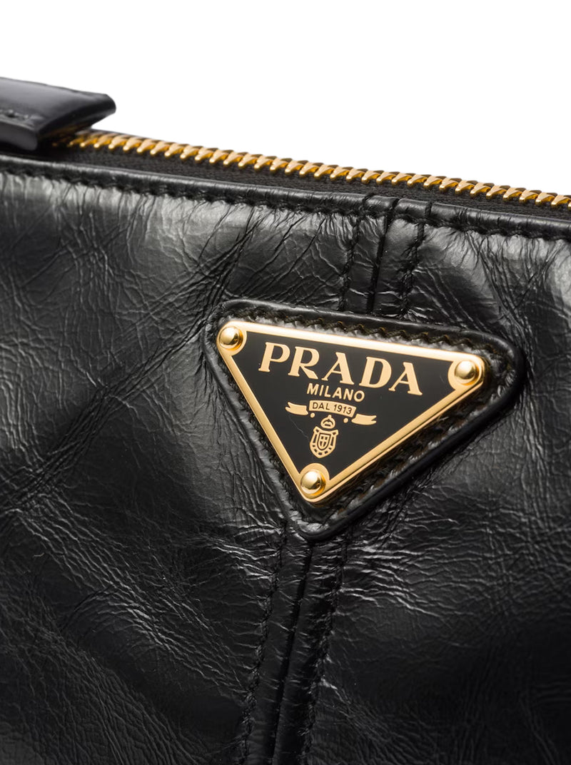 PRADA RE-EDITION 2002 MEDIUM LEATHER SHOULDER BAG