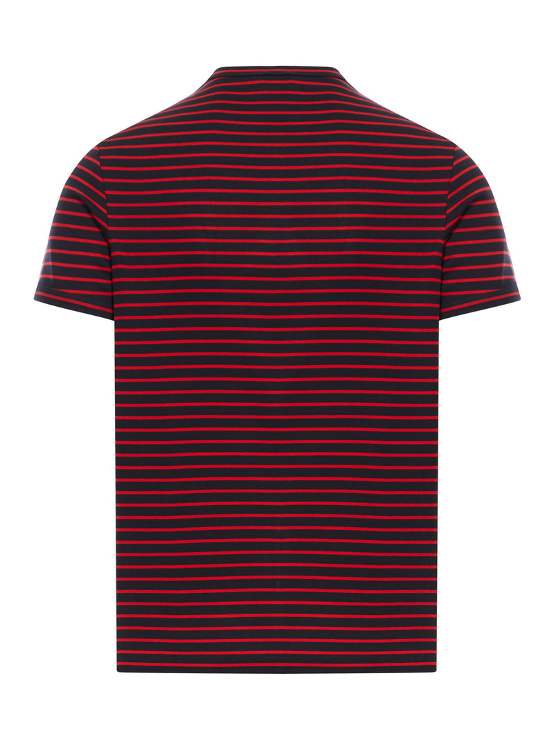 STRIPED COTTON T-SHIRT