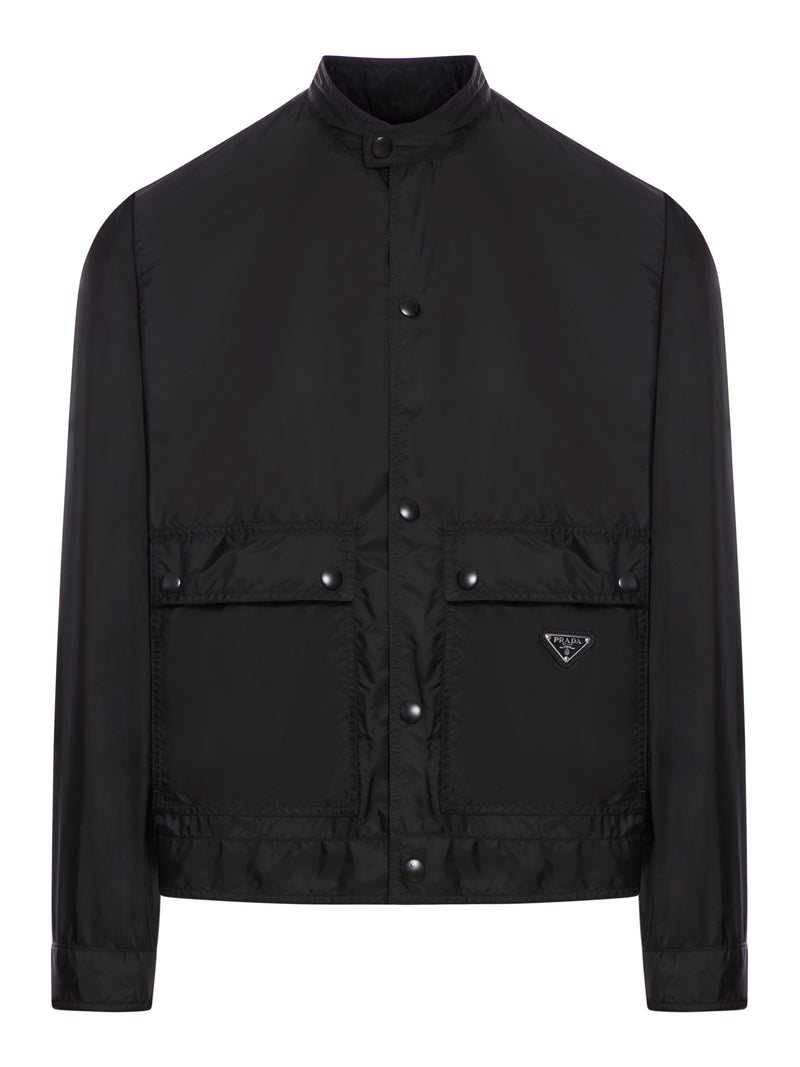 RE-NYLON JACKET WITH LOGO