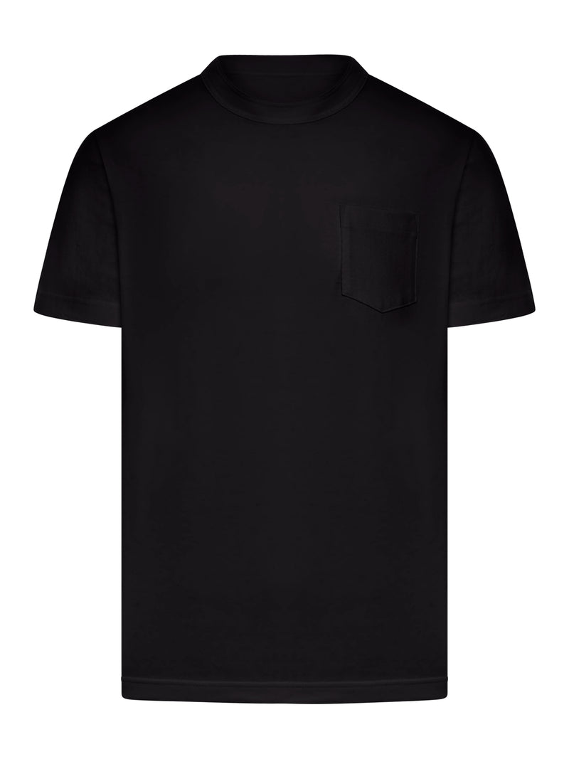 COTTON T-SHIRT WITH SIDE ZIPPERS