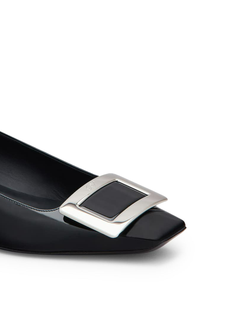 Belle Vivier Patent Leather Ballerinas