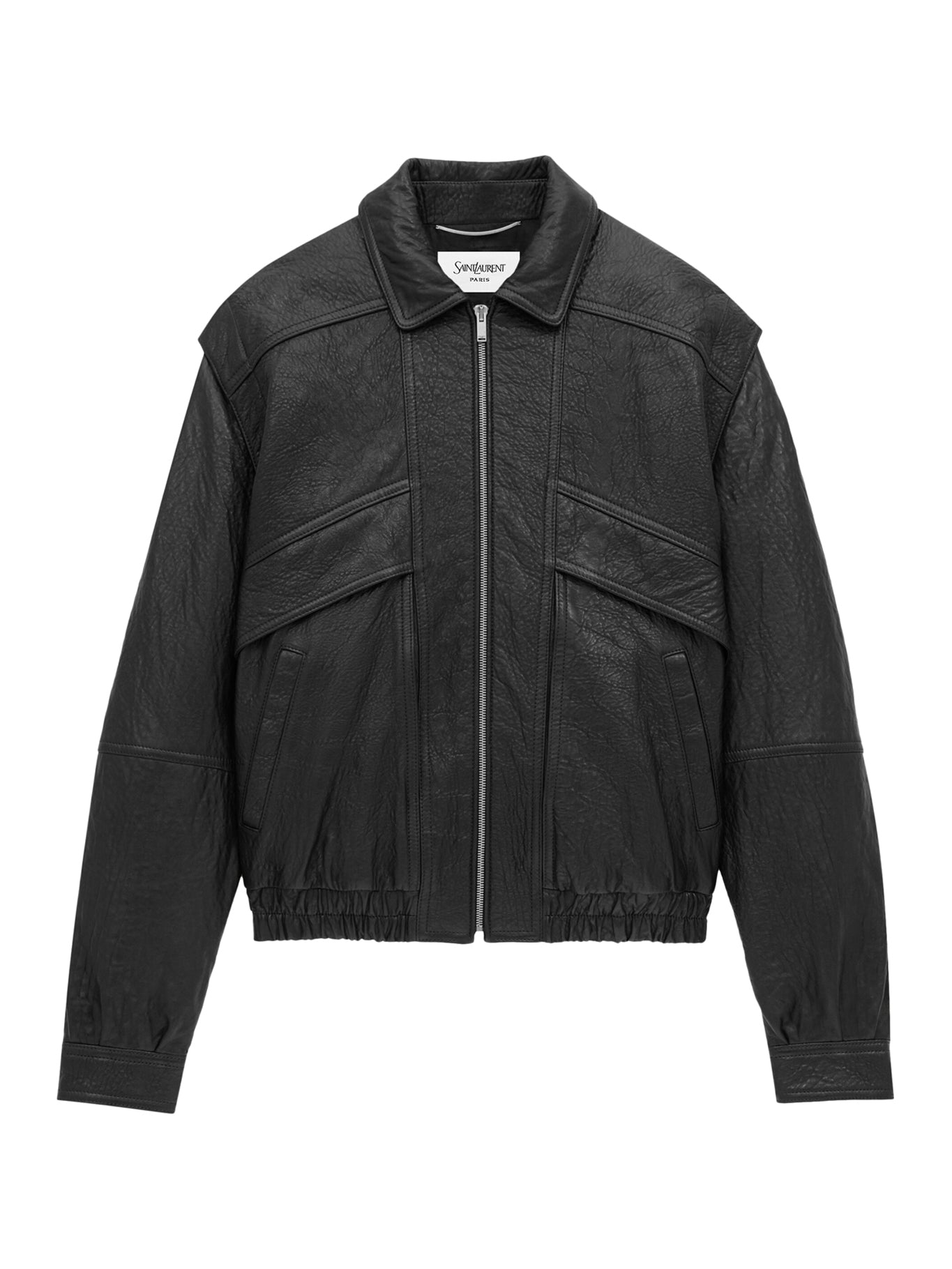 HAMMERED LAMBSKIN BOMBER