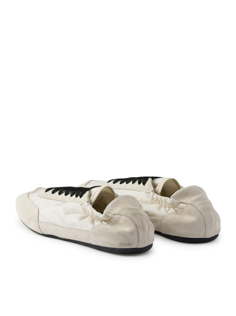 COLLAPSE SNEAKERS IN RE-NYLON AND SUEDE