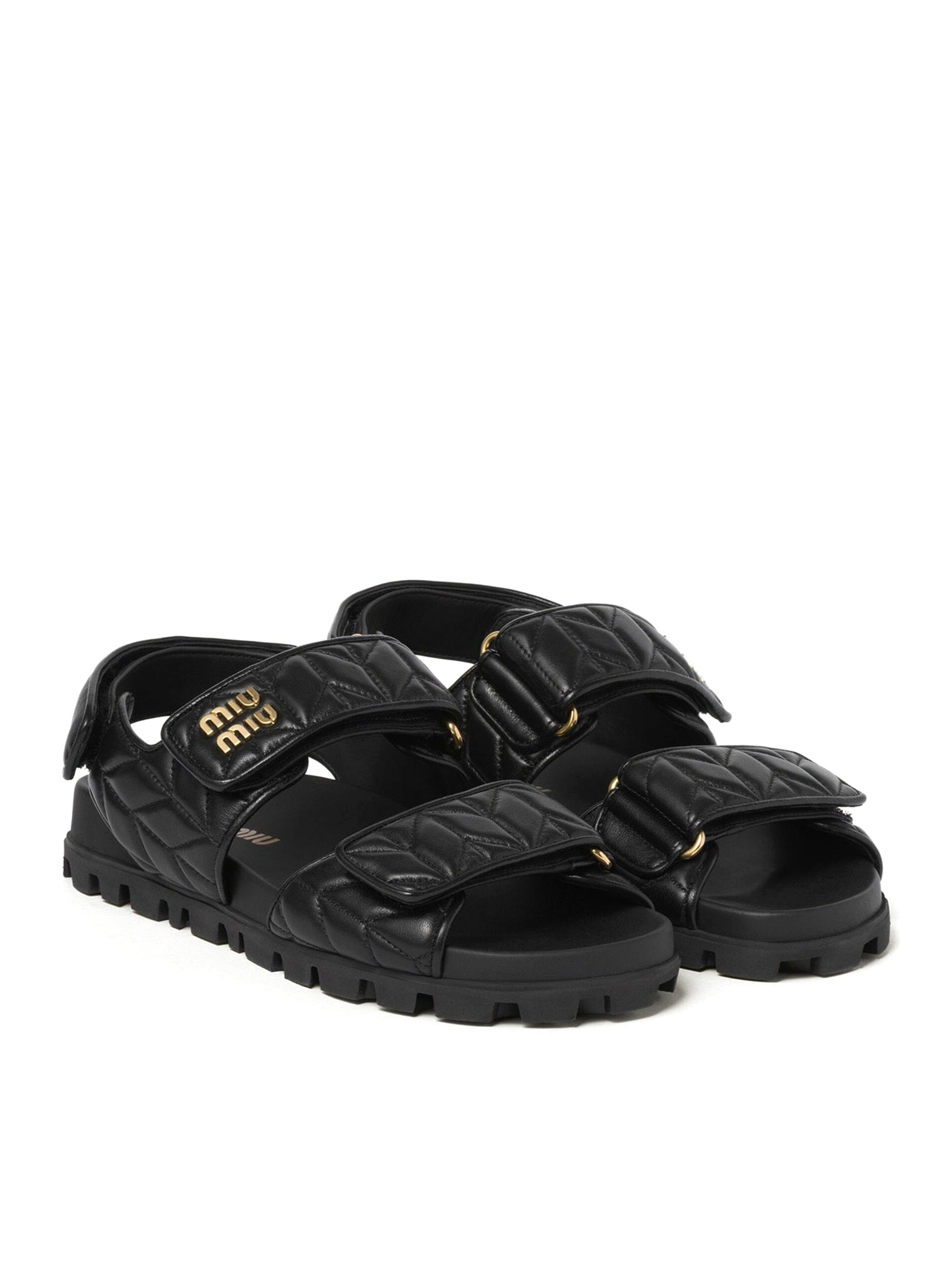 MATELASSE` SANDALS IN NAPPA