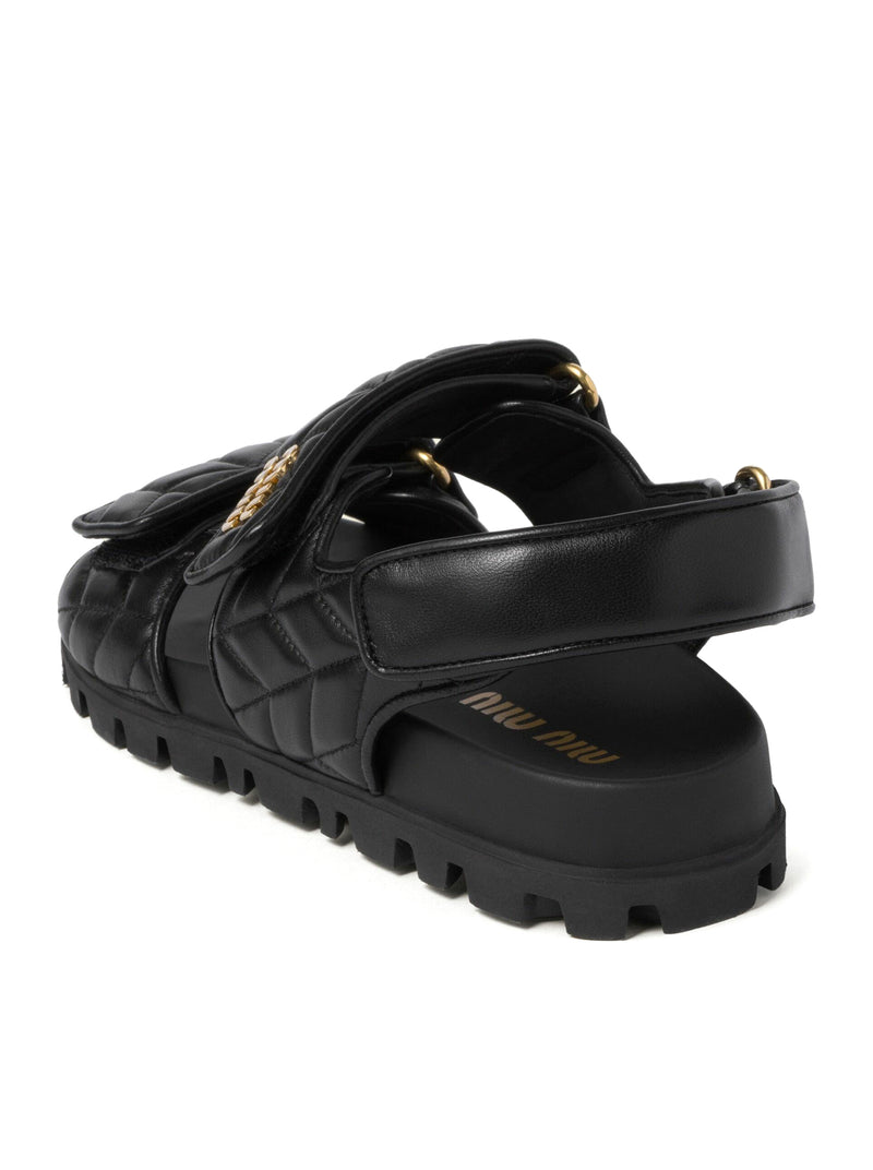 MATELASSE` SANDALS IN NAPPA