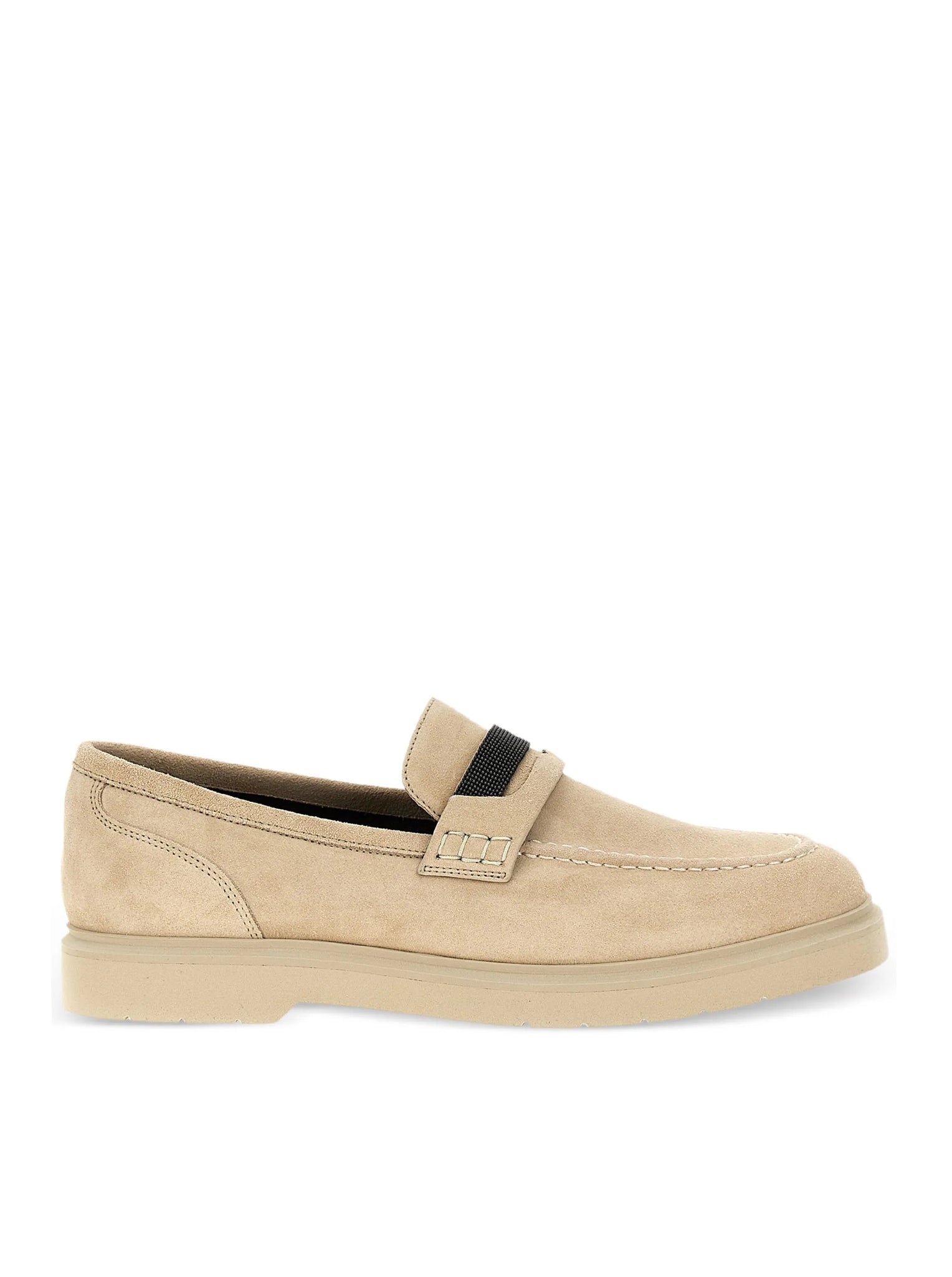 SUEDE LOAFERS