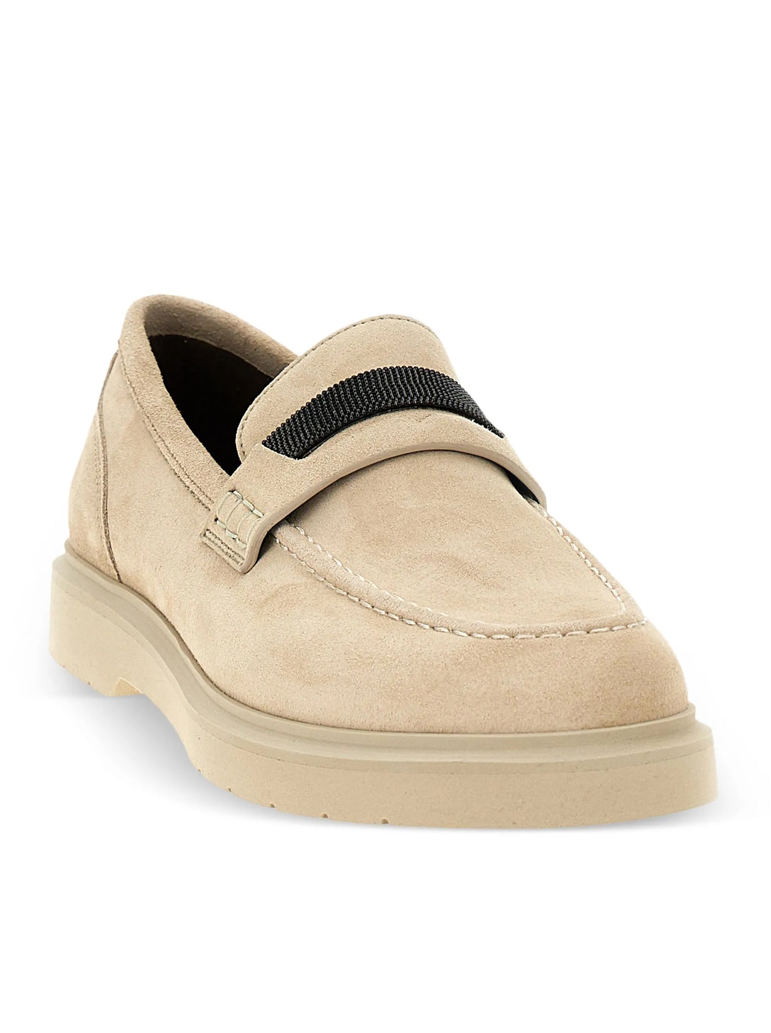 SUEDE LOAFERS