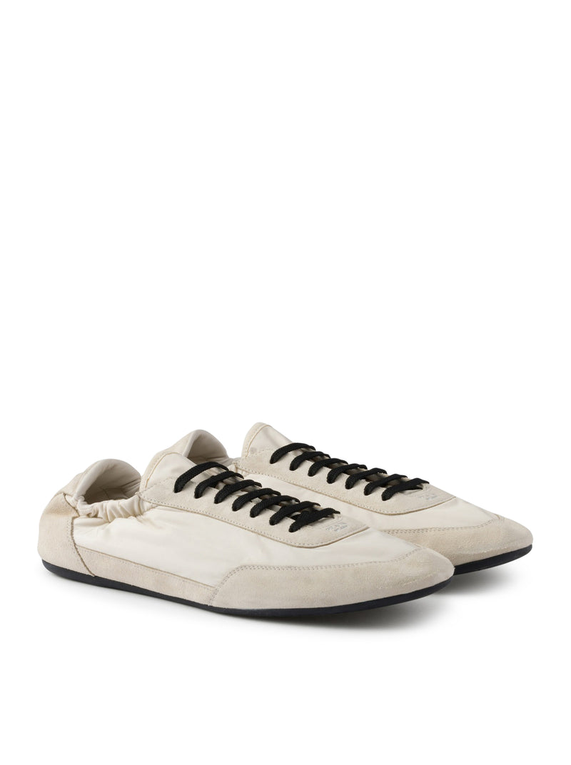 COLLAPSE SNEAKERS IN RE-NYLON AND SUEDE