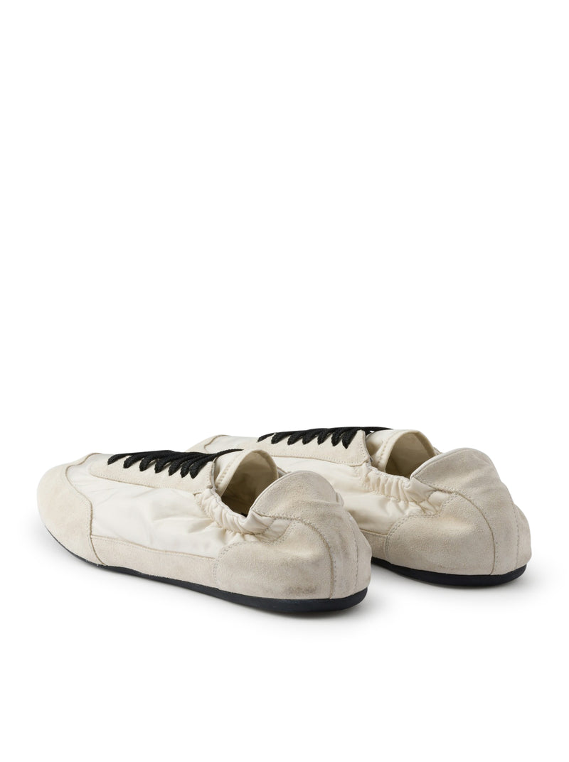 COLLAPSE SNEAKERS IN RE-NYLON AND SUEDE