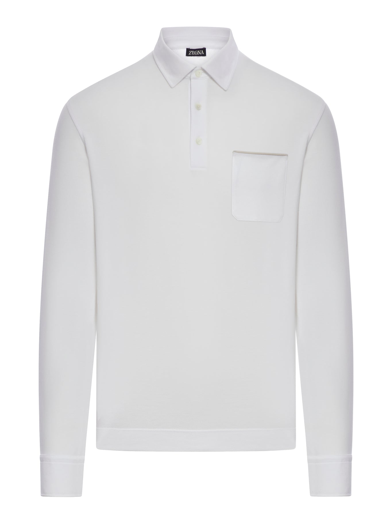 COTTON POLO WITH POCKET