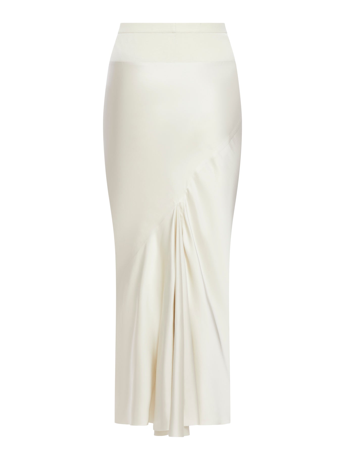 MIDI SKIRT IN SATIN FABRIC