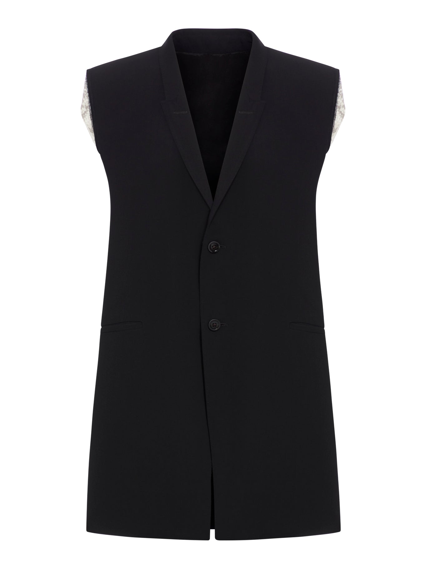 TAILORED WOOL VEST