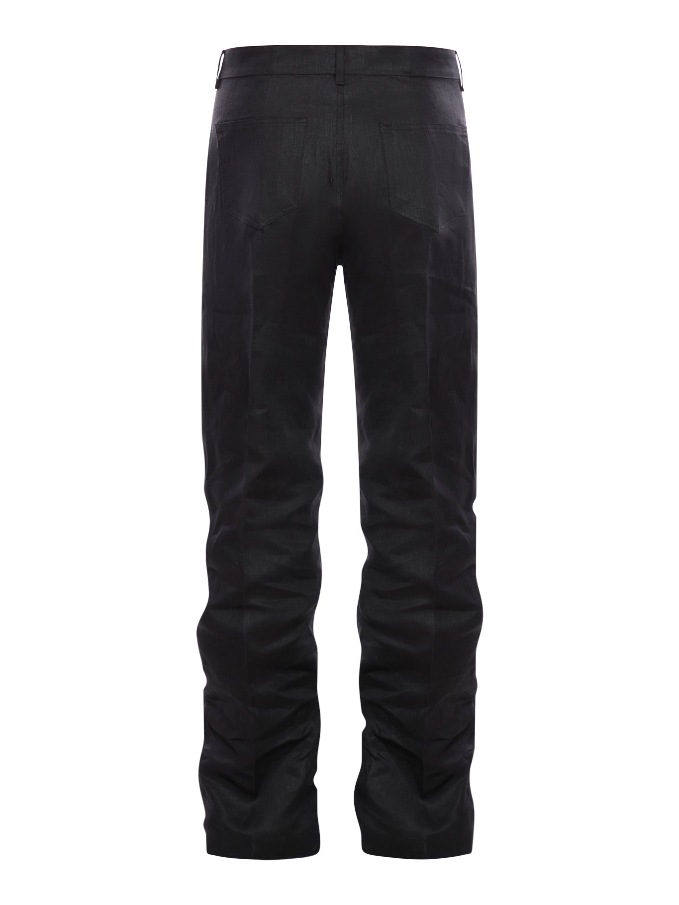 WAXED FABRIC JEANS