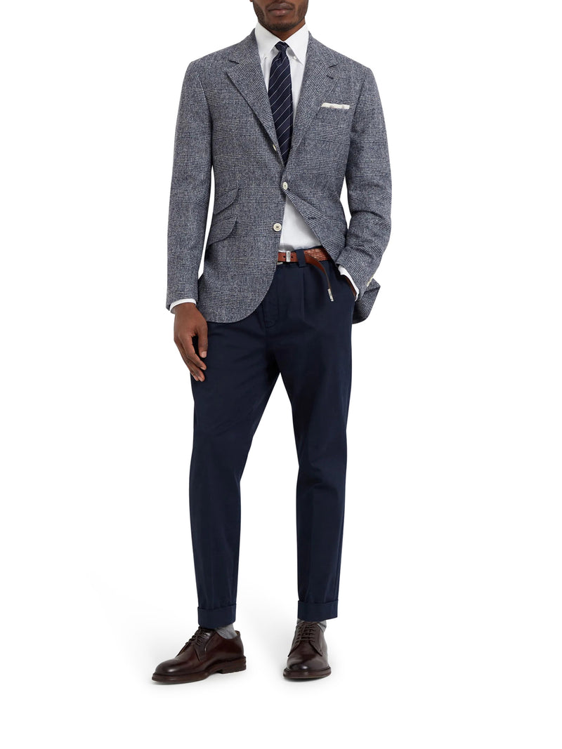 COTTON BLEND CHINO PANTS