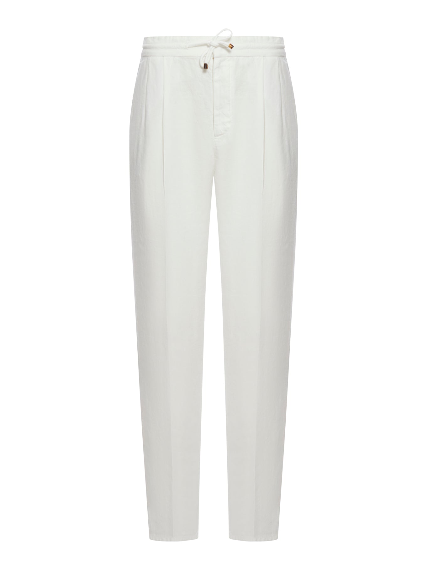 LINEN TROUSERS WITH DRAWSTRING