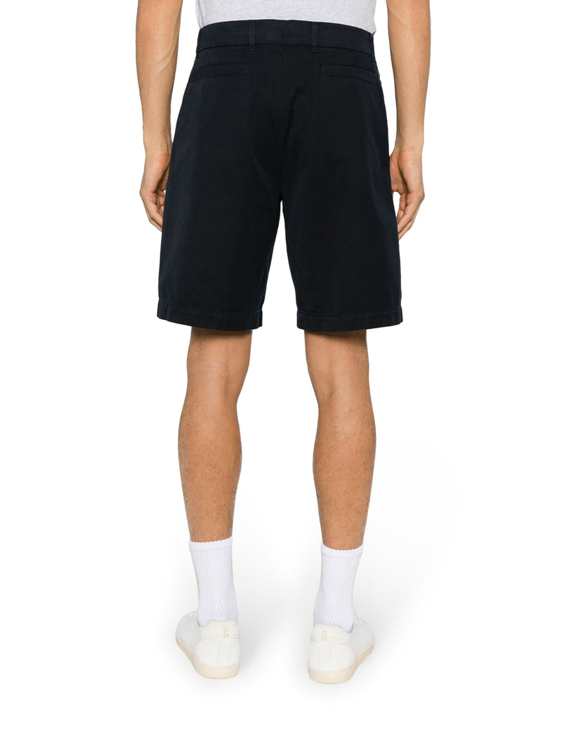 COTTON TWILL BERMUDA SHORTS