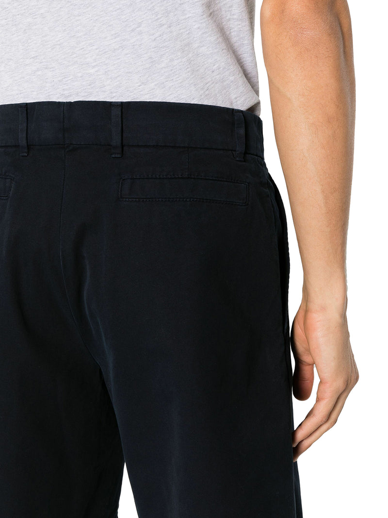 COTTON TWILL BERMUDA SHORTS