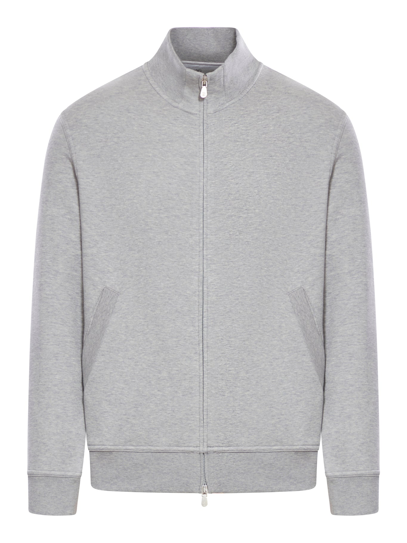 FULL-ZIP JERSEY SWEATSHIRT