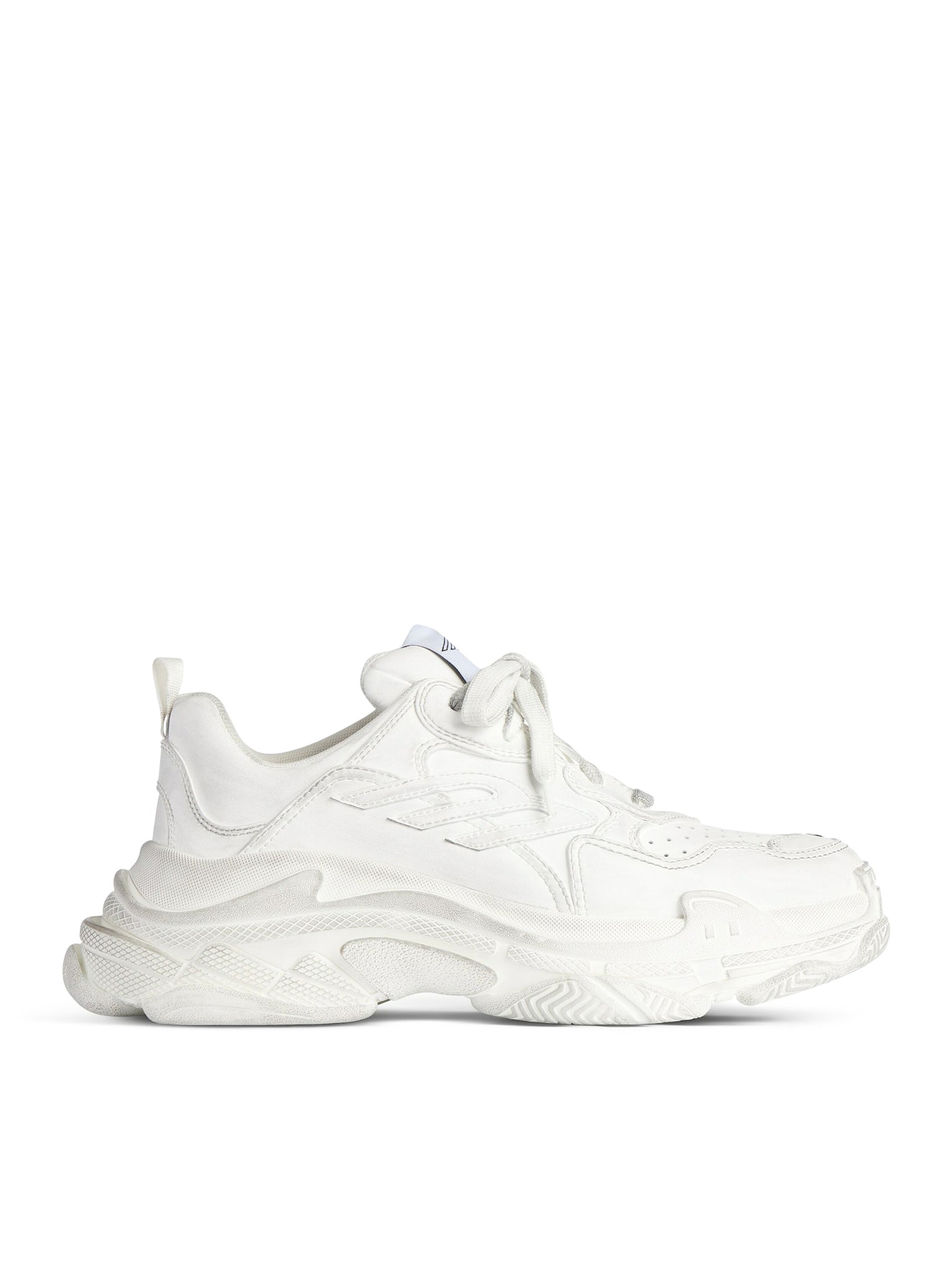 MEN`S TRIPLE S SPORTY SNEAKER IN WHITE