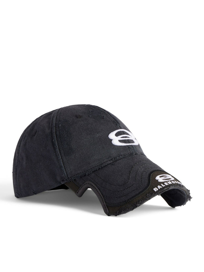 MEN`S UNITY SPORTS ICON CAP IN BLACK/WHITE