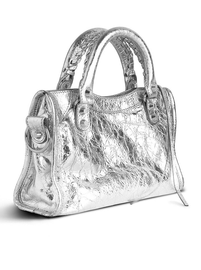 LE CITY MINI WOMEN`S SILVER BAG