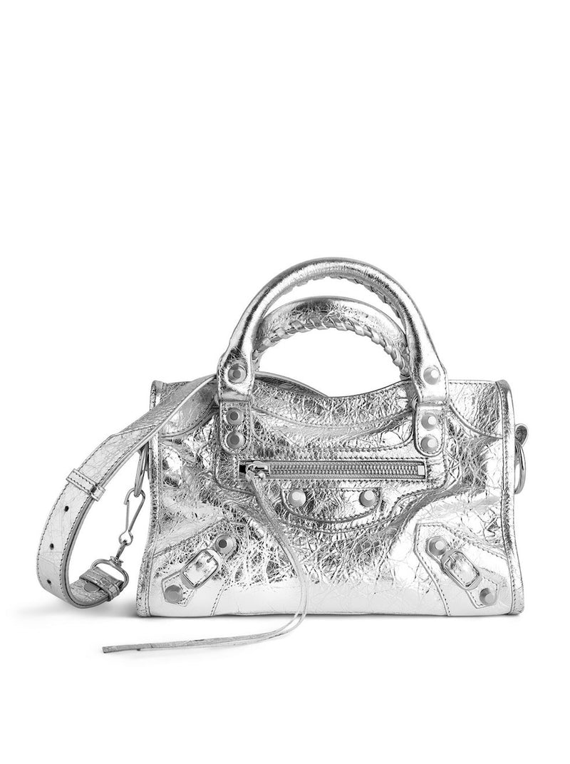 LE CITY MINI WOMEN`S SILVER BAG