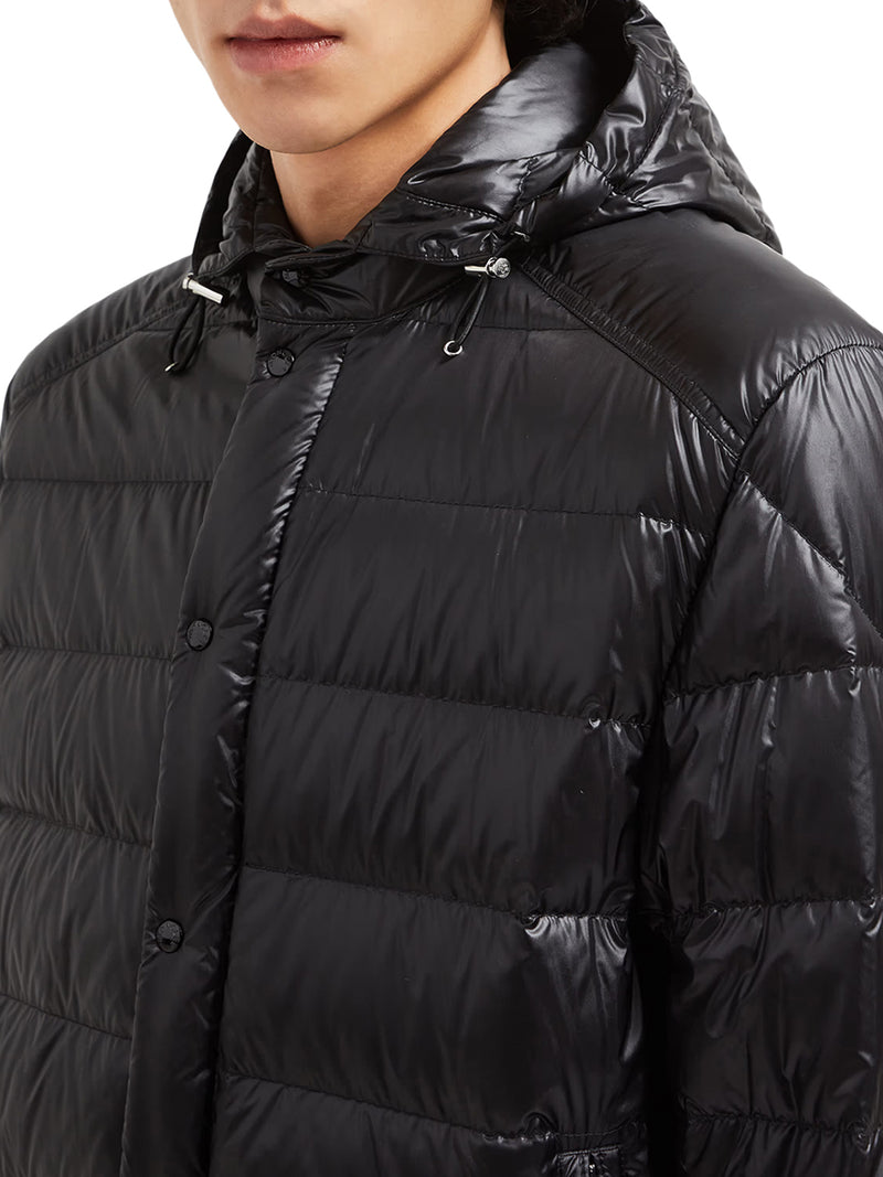 GLIERE HOODED SHORT DOWN JACKET