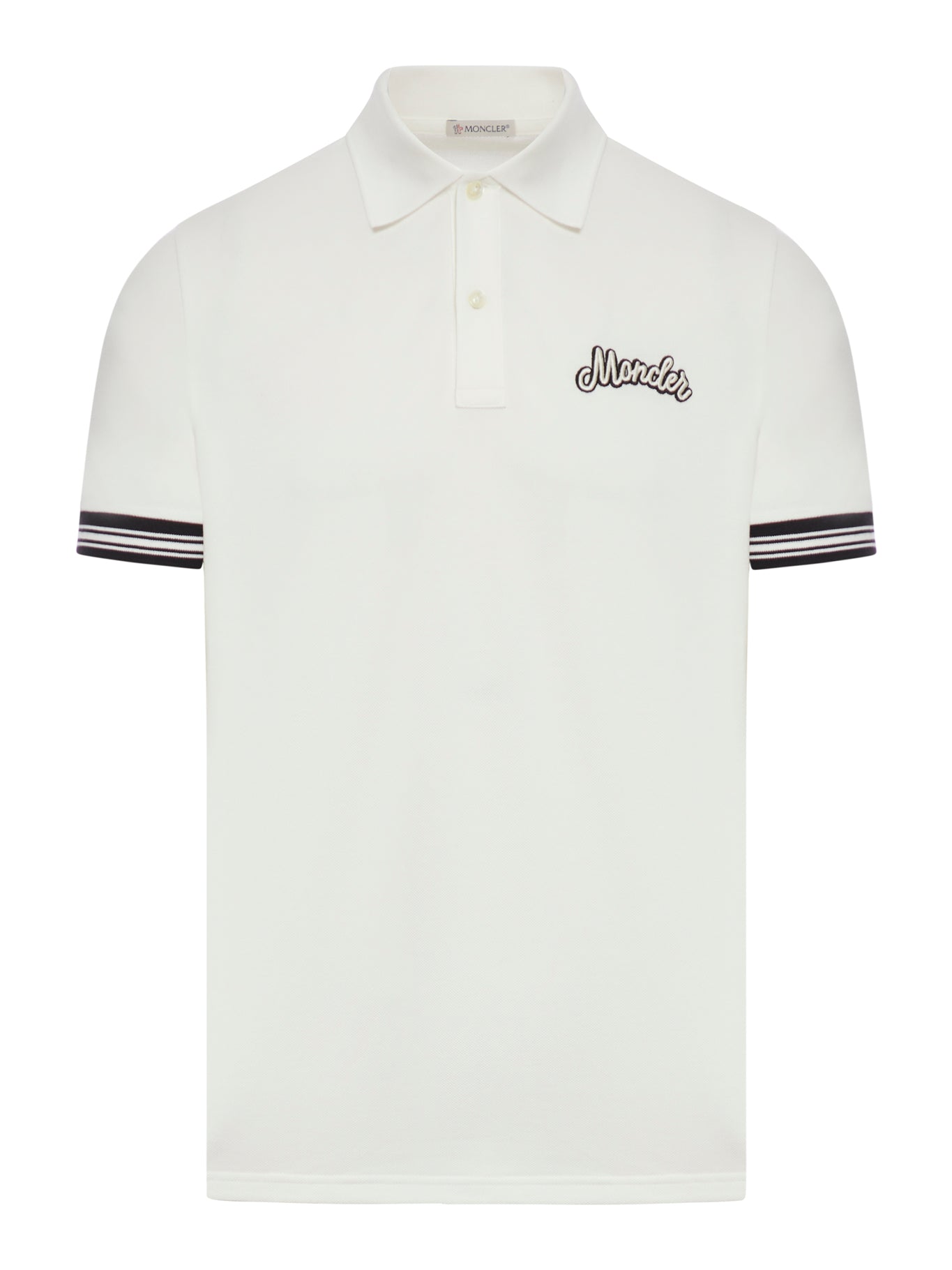 COTTON PIQUET POLO WITH LOGO