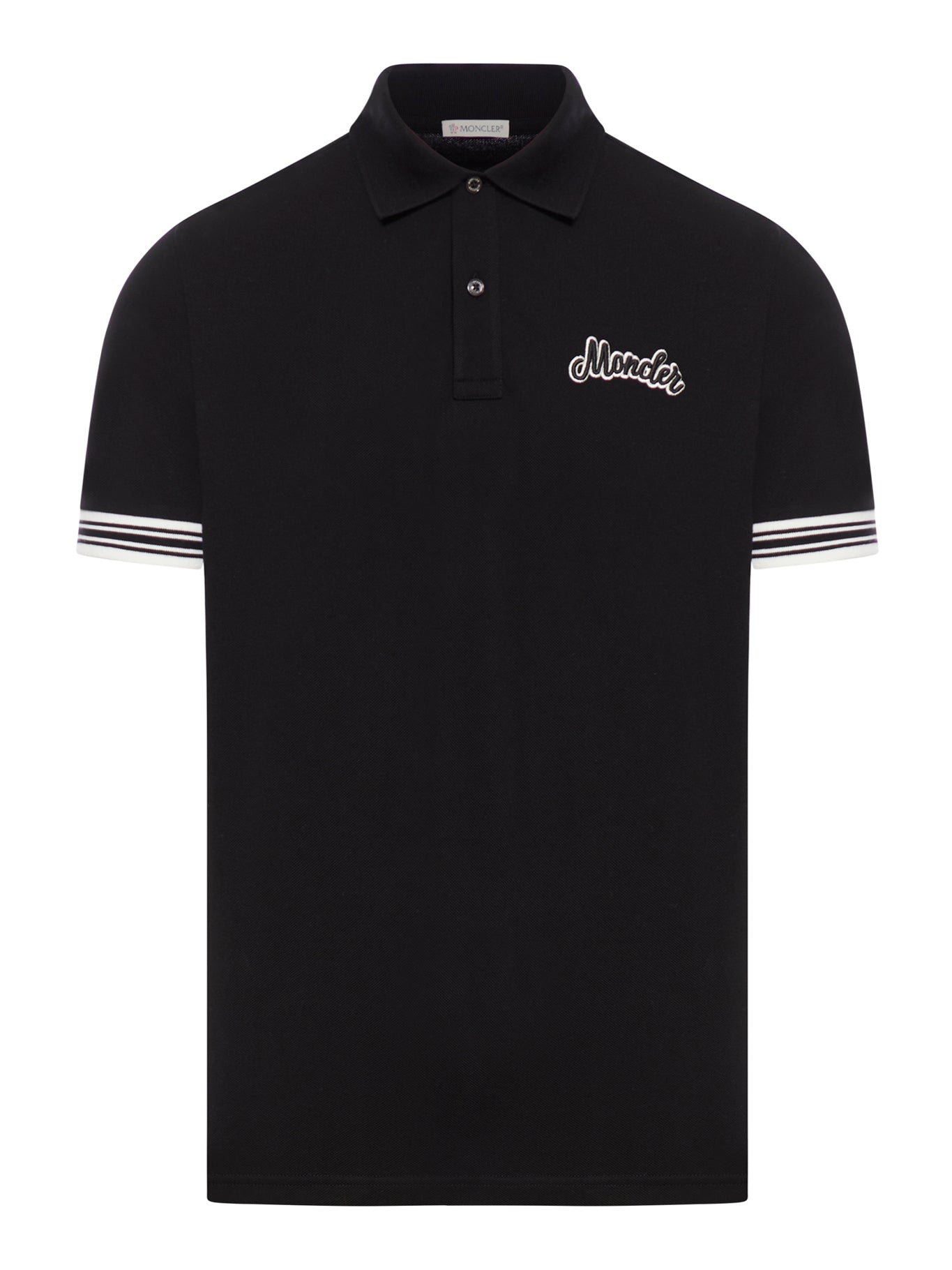 COTTON PIQUET POLO WITH LOGO