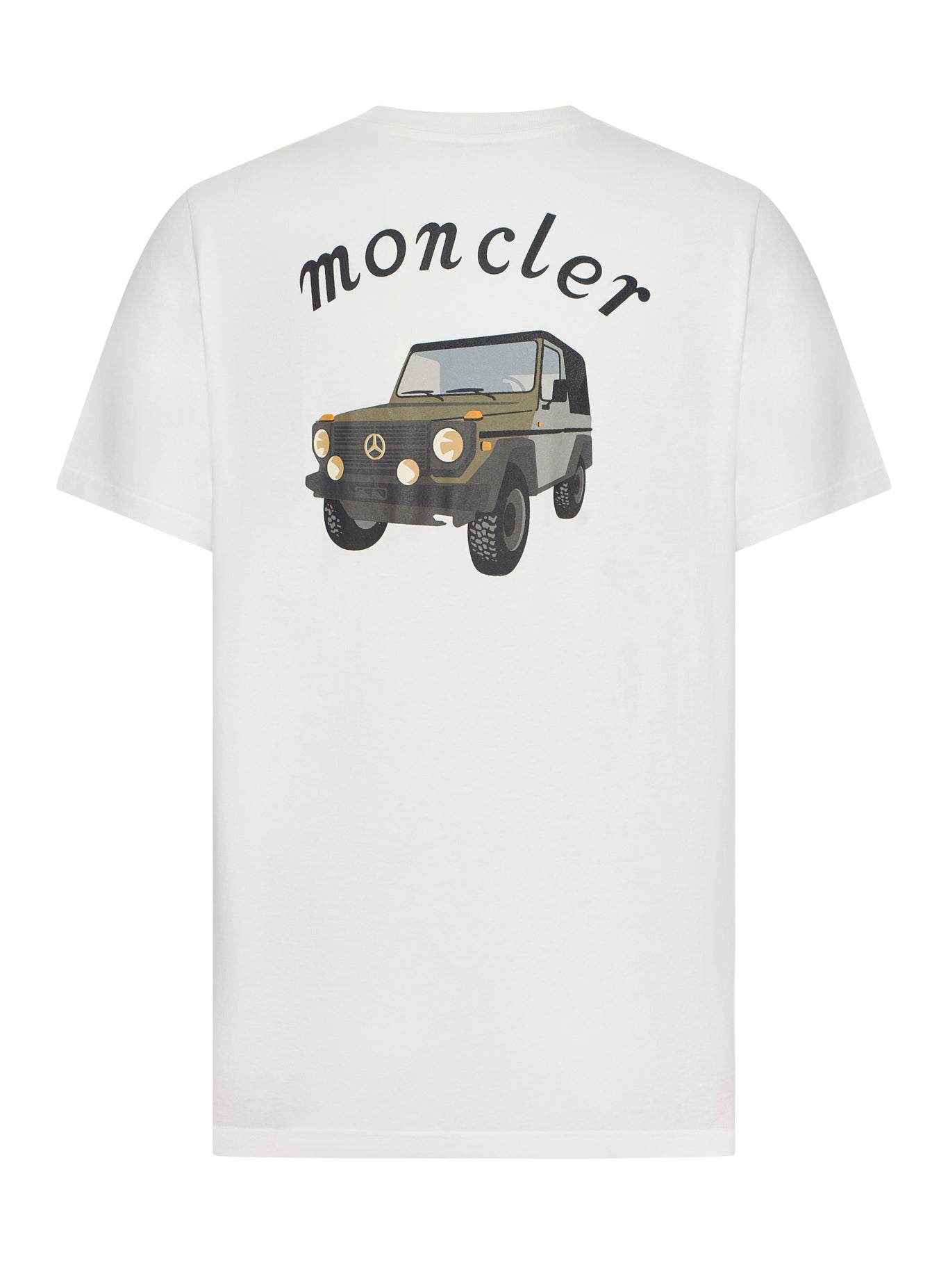 T-SHIRT WITH MONCLER X MERCEDES-BENZ BY NIGO PRINT
