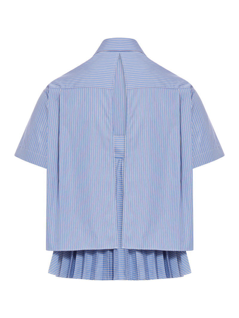 COTTON SHIRT WITH RUFFLES