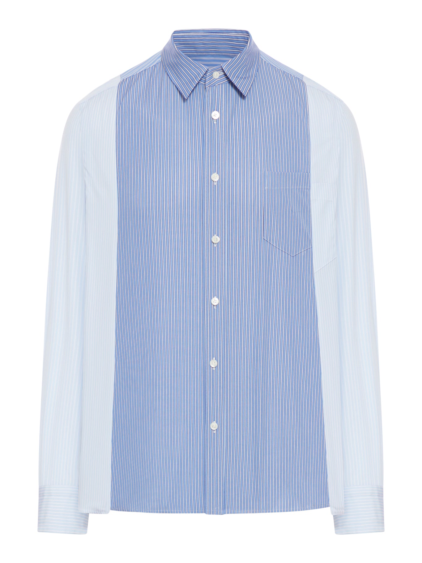 STRIPED COTTON POPLIN SHIRT