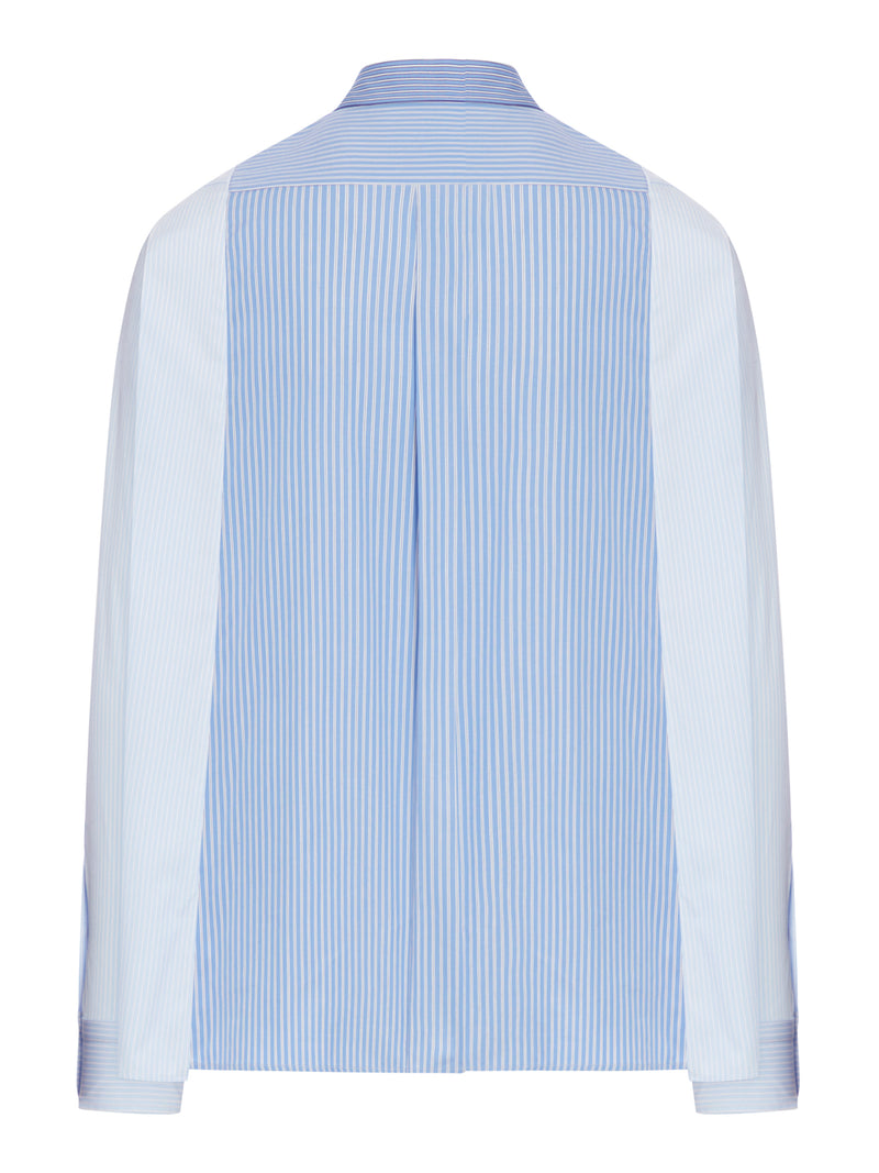 STRIPED COTTON POPLIN SHIRT