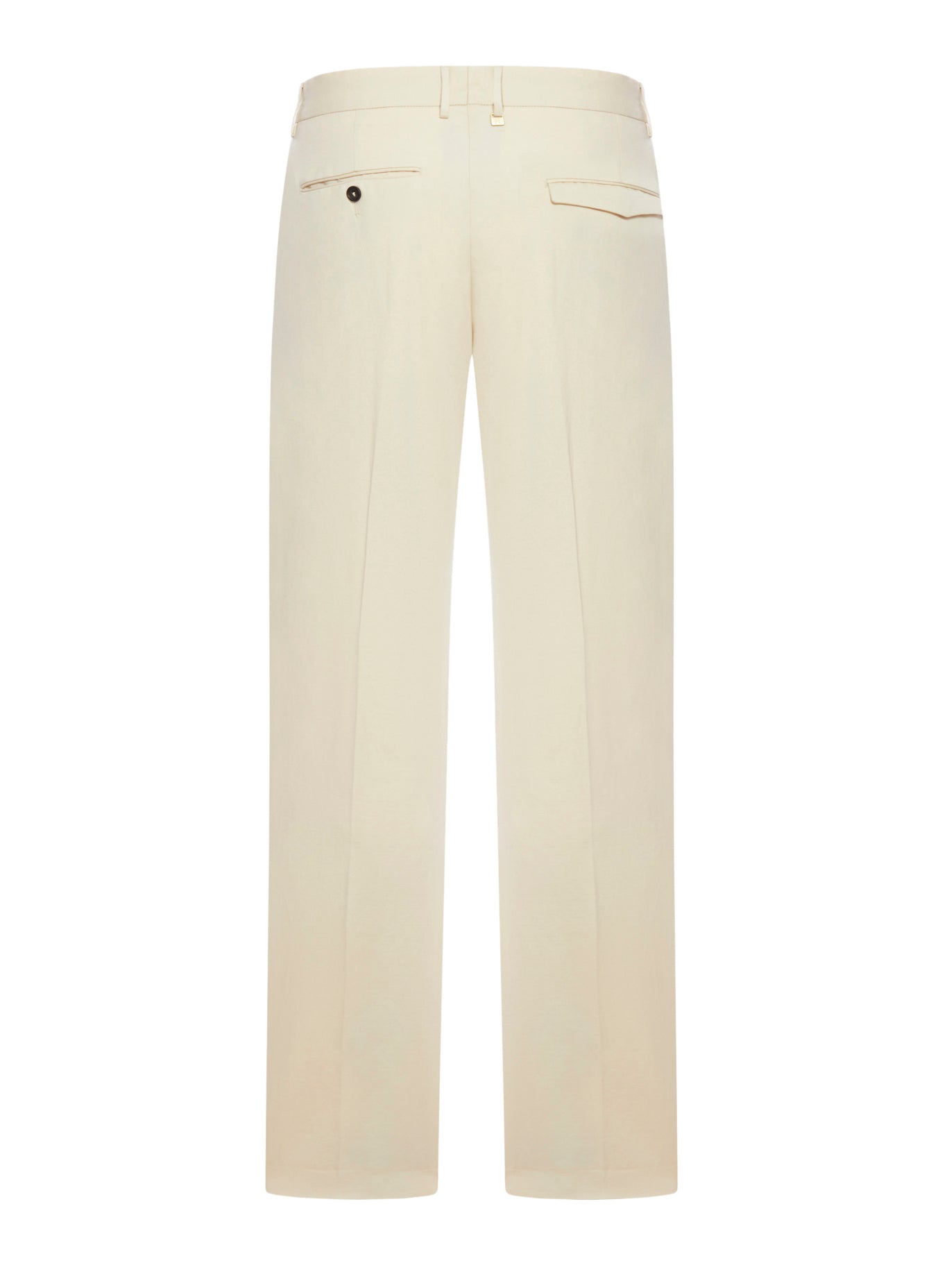 SLIM FIT COTTON TROUSERS