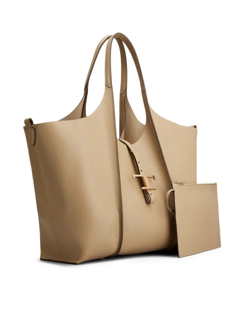 TIMELESS MEDIUM LEATHER SHOPPING BAG