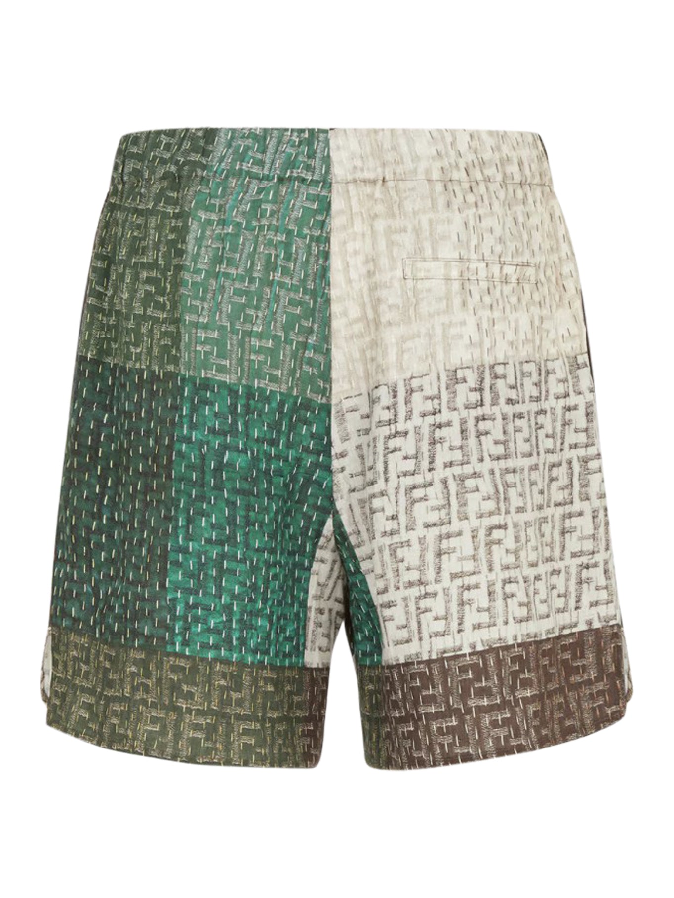 FF LINEN BERMUDA SHORTS