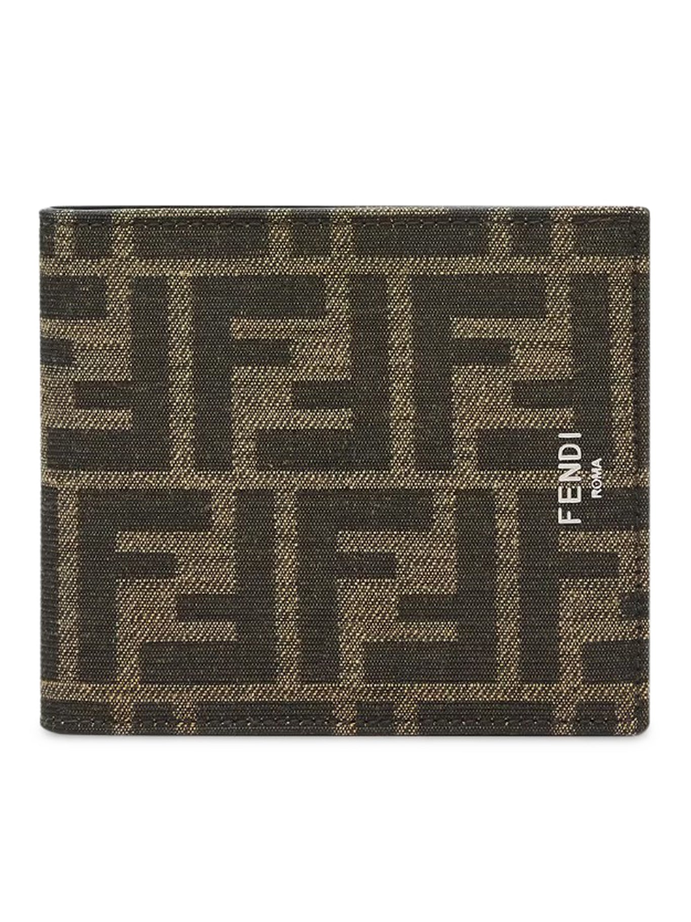 FENDI FF JACQUARD WALLET