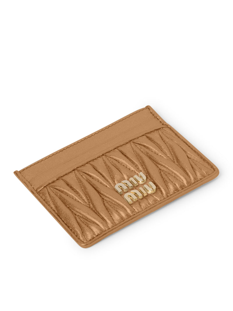 NAPPA MATELASSE CARD HOLDER`