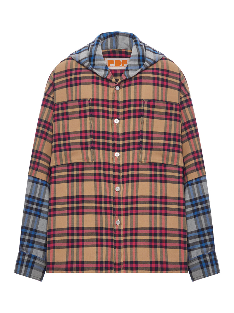 RAF WOOL BLEND HOODIE