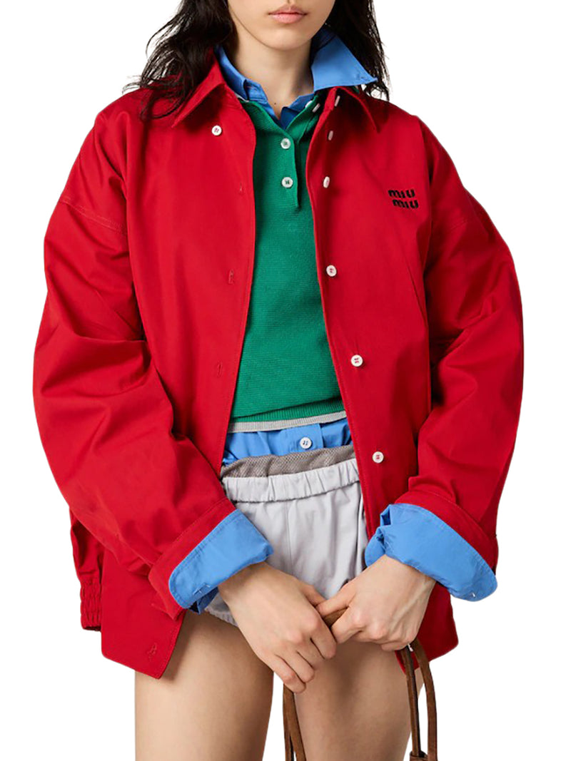 POPLIN BLOUSE