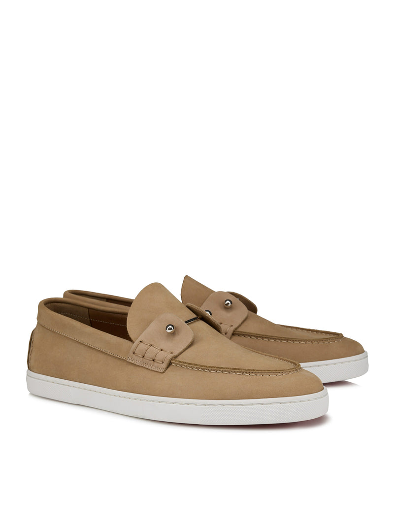 REVERSED NUBUCK LEATHER LOAFERS