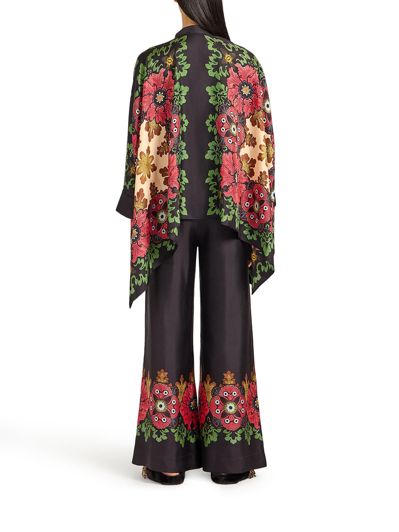 SILK PALAZZO TROUSERS
