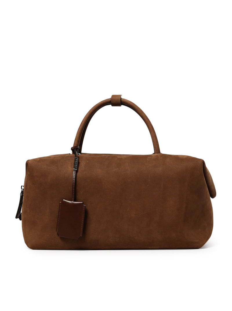 SMALL HOLDALLSSUEDE TOP HANDLE IN NUBUCK LEATHER