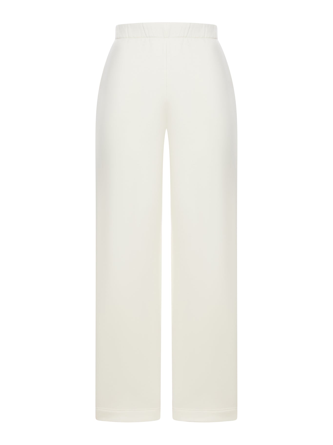 SILK AND COTTON SWEATPANTS