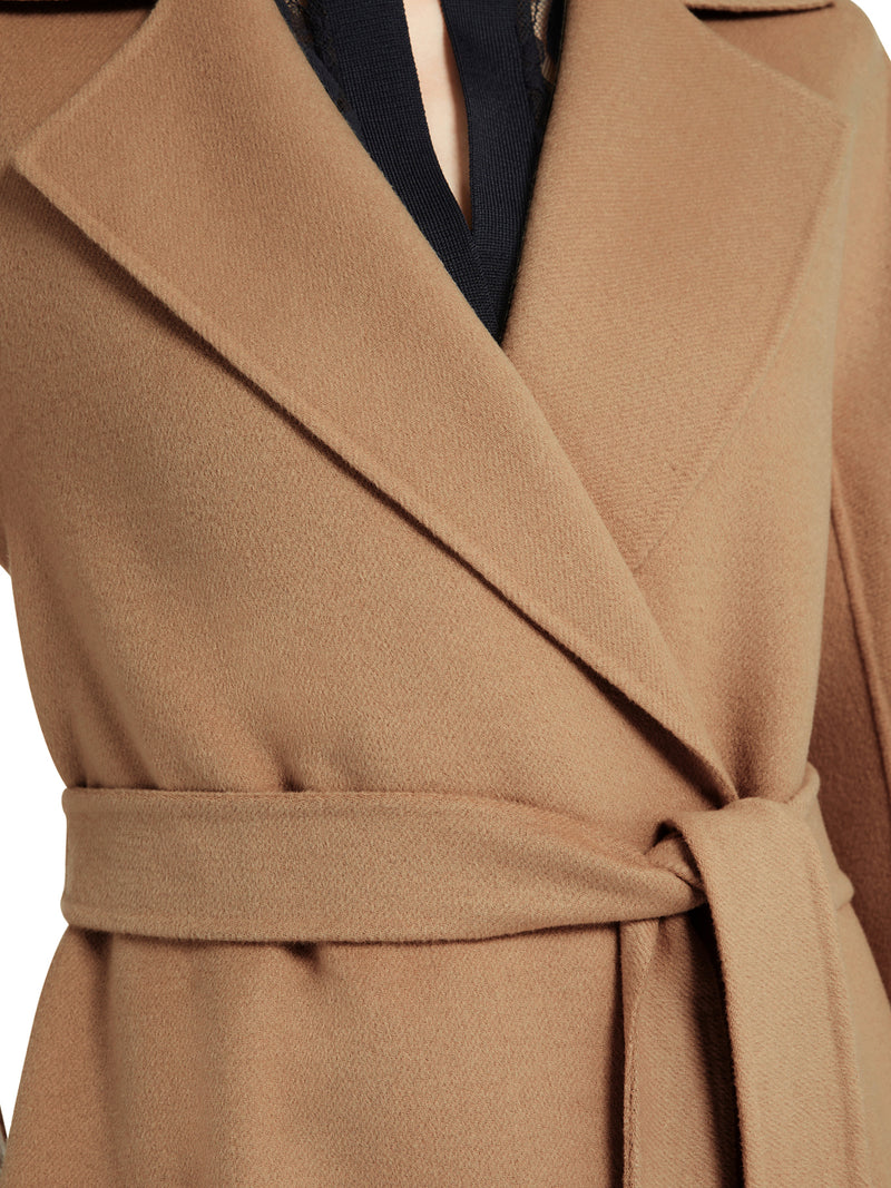 CASHMERE COAT WITH BELT