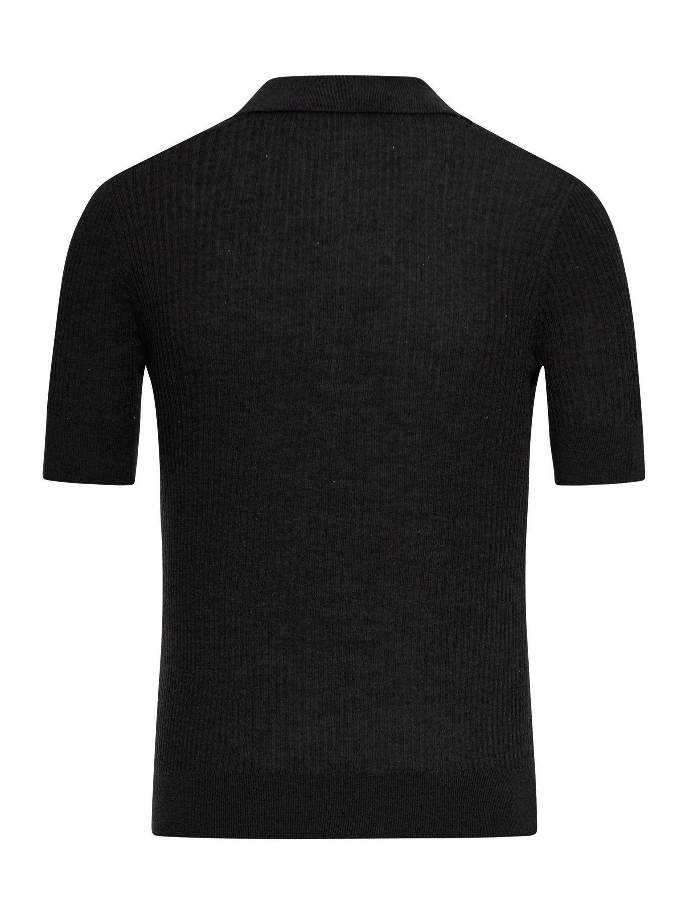 STRAW POLO IN WOOL AND SILK WITH SEQUINS