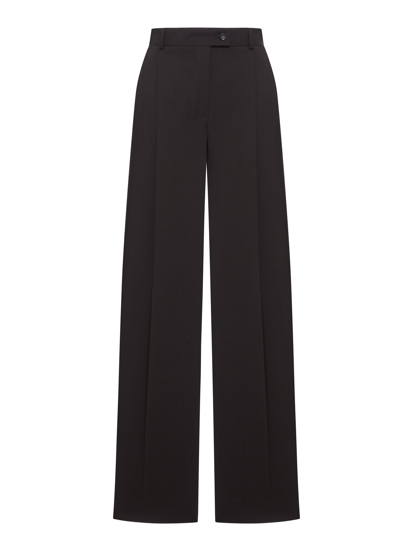 OVERSIZED STRETCH WOOL PANTS